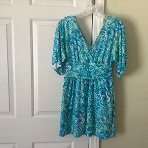 Lilly Pulitzer Parigi Romper-EUC